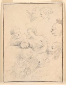 Zeichnung, Figurenskizzen, 1775