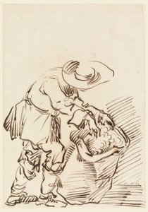Zeichnung, Arbeitender Bauer, 1728–78