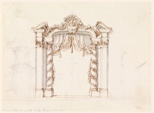 Entwurf für einen Eingang von Carlo Marchionni