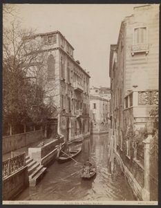 Rio delle Erbe und Van-Axel-Palast von Carlo Naya