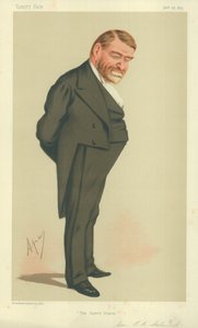 General Robert Cumming Schenck, USA, 23. Januar 1875, Vanity Fair Karikatur von Carlo Pellegrini