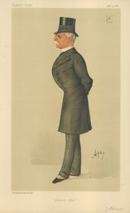 General Sir Donald Martin Stewart, Ahmed Khel, 15. Januar 1887, Vanity Fair Karikatur von Carlo Pellegrini