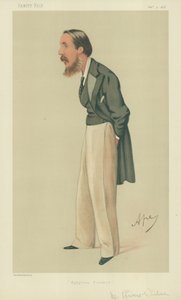 Mr. Rivers Wilson, ägyptische Finanzen, 9. November 1878, Vanity Fair Karikatur von Carlo Pellegrini
