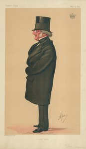 Philip-Henry Stanhope Stanhope, ein edler Schriftsteller, 23. Mai 1874, Vanity Fair Karikatur von Carlo Pellegrini