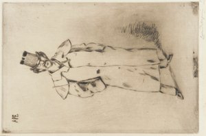 Porträt von Whistler von Carlo Pellegrini