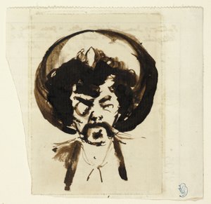 Porträt von Whistler von Carlo Pellegrini