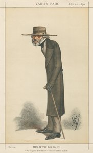 Der Diogenes der modernen Korinther ohne seine Tonne, Thomas Carlyle (Vanity Fair Serie)