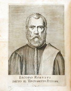Porträt von Jacopo Robusti genannt Tintoretto (1518-1594)