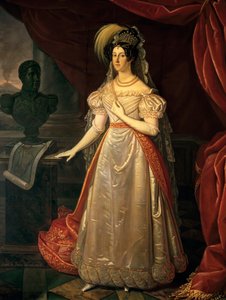 Porträt von Maria Cristina von Savoyen von Carlo de Falco