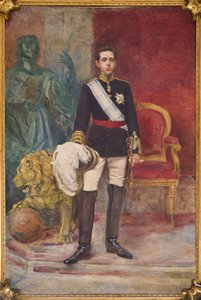 Seine Majestät König Alfons XIII. von Carlos Angel Diaz Huertas