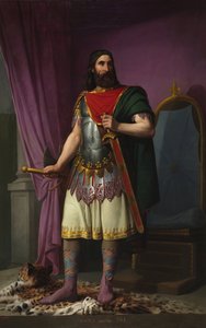 Porträt des westgotischen Königs Egica (687-702)