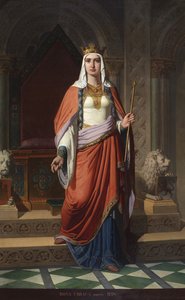 Porträt der Königin Urraca I. von León von Carlos Múgica y Pérez