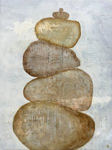 Gestapelte Zen-Steine