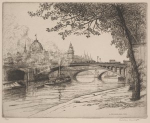 Le Pont Notre Dame, Paris von Caroline Armington