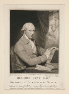 Benjamin West Esq.r / Historischer Maler Seiner Majestät von Caroline Watson