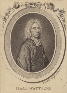 Isaac Watts, englischer christlicher Prediger, Liederdichter und Theologe von Caroline Watson