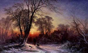 Winterabend von Caroline Williams