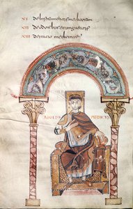 Apollo Medicus, aus Etymologiae von Isidor von Sevilla