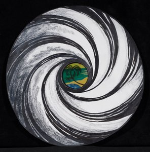 Linsenschwirl mit Palme, 2005