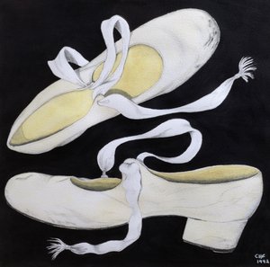 Alte Stepptanzschuhe, 1992