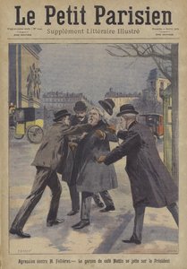 Attentat auf Präsident Armand Fallières von Frankreich in Paris