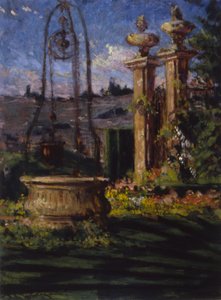 In den Gärten der Villa Palmieri