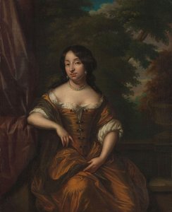 Porträt von Anna Maria Hoeufft von Caspar (after) Netscher