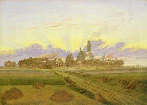 Morgendämmerung in Neubrandenburg