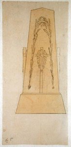 Entwurf für ein Denkmal, 1812