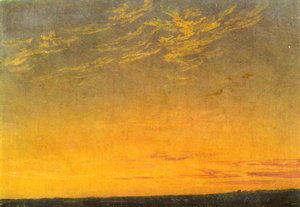 Abend von Caspar David Friedrich