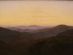 Das Riesengebirge von Caspar David Friedrich