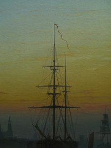 Der Greifswalder Hafen (Detail)
