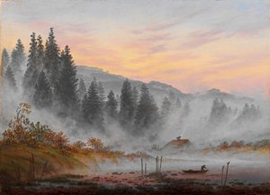 Momente des Tages: Der Morgen von Caspar David Friedrich