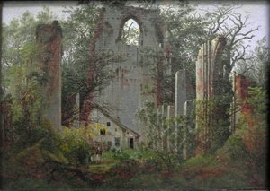 Ruinen des Klosters Eldena bei Greifswald von Caspar David Friedrich