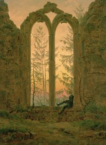Ruinen des Klosters Oybin (Der Träumer)