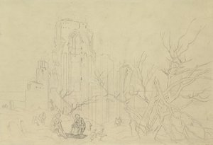 Studie für Winter, 1803 von Caspar David Friedrich