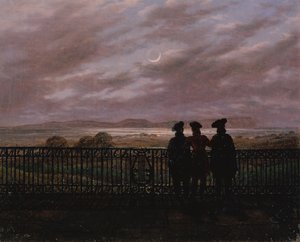 Die Dichter Vasily Andreyevich Zhukovsky, Sergeyevich Ivan Turgenev und Aleksandr Ivanovich Turgenev
