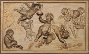 Kinderbacchanal von Caspar Franz Sambach
