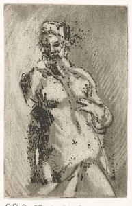 Torso eines nackten Mannes von Caspar Jacobsz. Philips