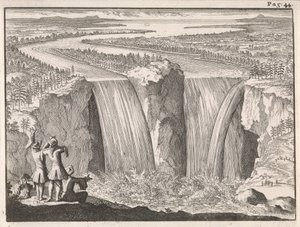 Niagarafälle von Caspar Luyken