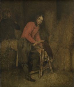 Heuballen schneiden