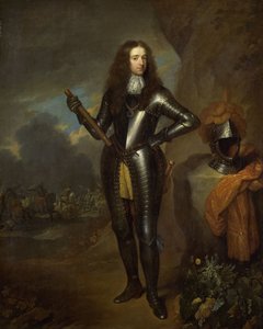 Wilhelm III. (1650-1702), Prinz von Oranien und seit 1689 König von England von Caspar Netscher (copy after)