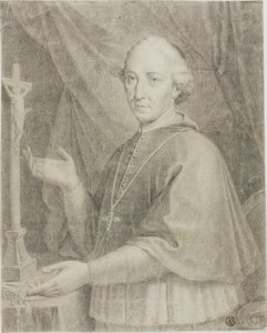 Porträt eines Geistlichen von Caspar Netscher