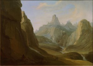 Der Gemmi-Pass mit Daube und Daubenhorn