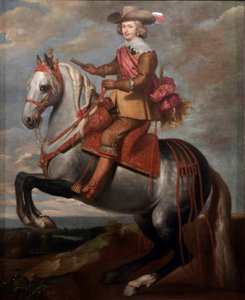 Reiterporträt des Kardinal-Infanten Ferdinand von Österreich von Caspar de Crayer