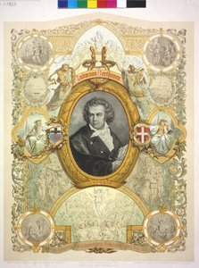 Ludwig van Beethoven von Casper Johann Nepomuk Scheuren