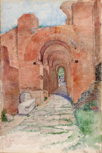 Bögen des Palastes von Nero, 1933 von Cass Gilbert