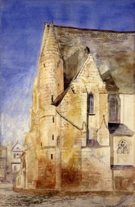 Alte Kirche, Tours, Frankreich, 1880