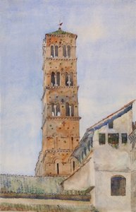 Turm, San Francisco Romano, Rom, 1898