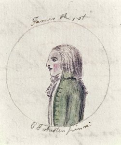 Jakob I., um 1790 von Cassandra Austen